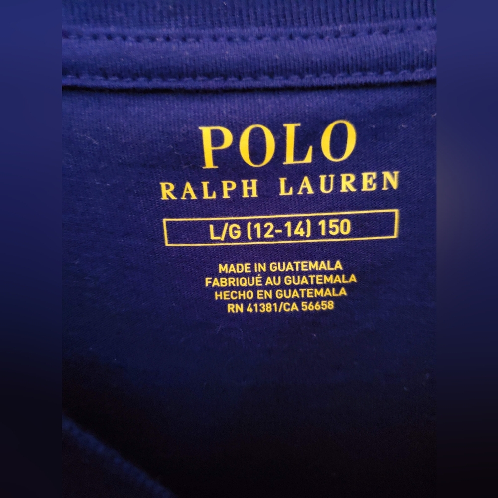 Ralph Lauren Polo Bear Jersey Tee Dress - Picture 2 of 2